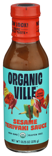 Organicville Sesame Teriyaki Sauce - 8 FO