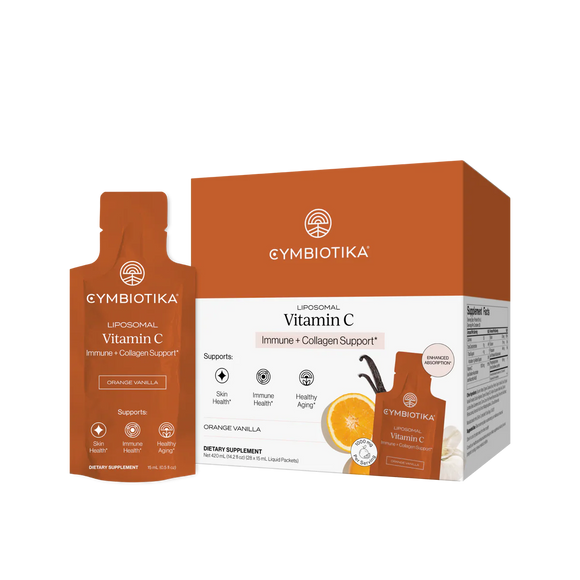 CYMBIOTIKA Liposomal Vitamin C - 30 x 15 ML POUCHES