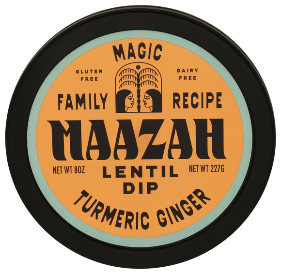 Maazah Turmeric Ginger Lentil Dip - 8 OZ