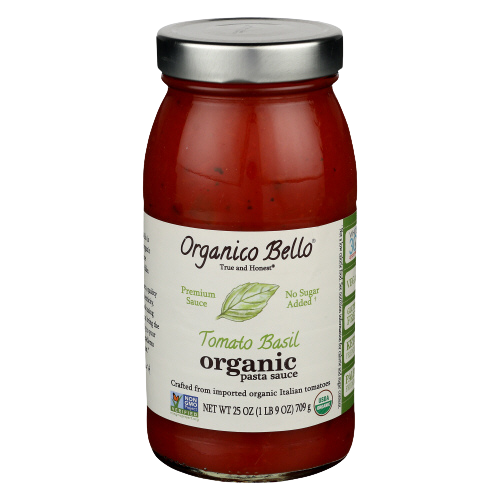 Organic Tomato Basil Pasta Sauce - 25 OZ