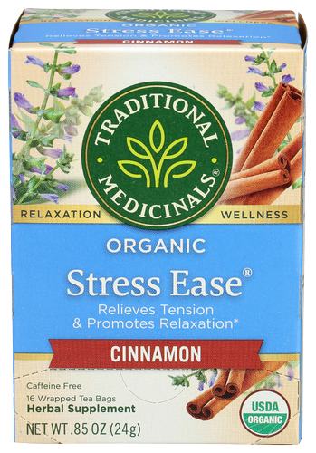 Organic Stress Ease Cinnamon Tea - 16 BG