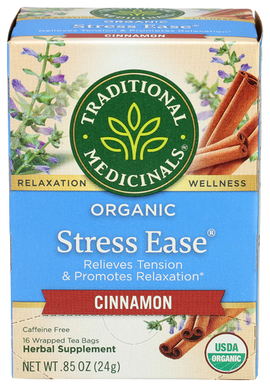 Organic Stress Ease Cinnamon Tea - 16 BG