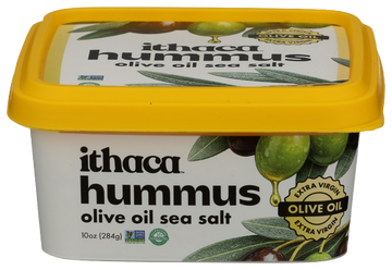 Ithaca Olive Oil Sea Salt Hummus - 10 OZ