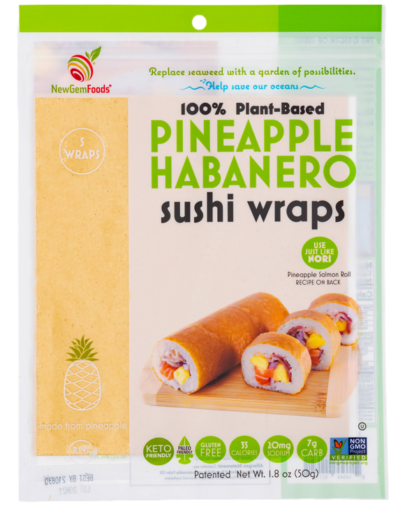 Pineapple Habanero - 5pk Sushi Wraps