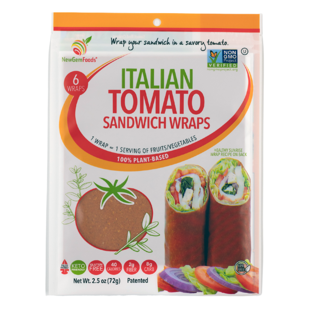 Italian Tomato - 6pk Sandwich Wraps