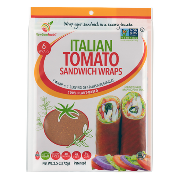 Italian Tomato - 6pk Sandwich Wraps
