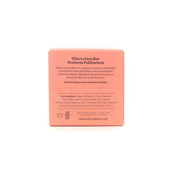 Bergamot Geranium Herbal Lotion Bar