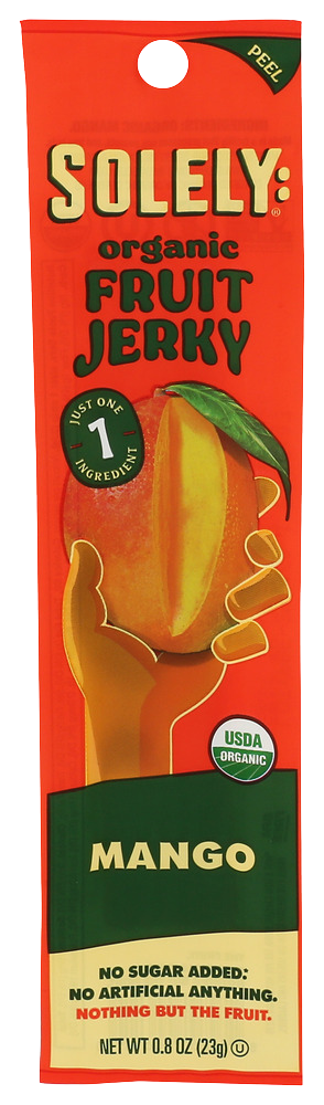 Solely Organic Mango Fruit Jerky - 0.8 OZ