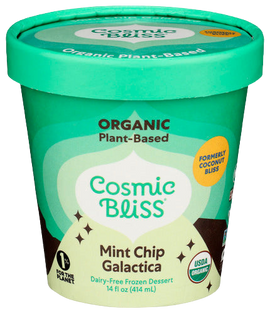 Organic Mint Chip Galactica Ice Cream - 14 FO