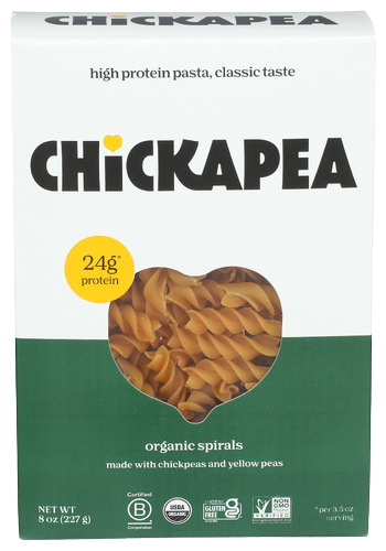 Chickapea Spiral Pasta - 8 OZ