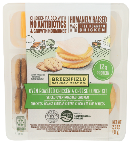 Greenfield Oven Roasted Chicken & Cheese Kit - 2.9 OZ