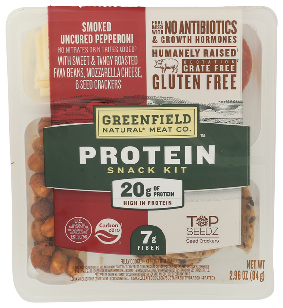 Greenfield Pepperoni & Cheese Protein+ Kit - 3.2 OZ