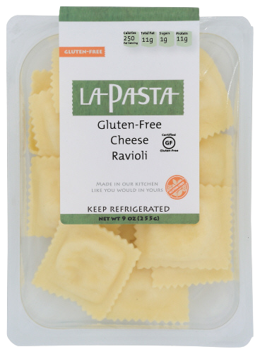 La Pasta Gluten Free Four Cheese Ravioli - 9 OZ