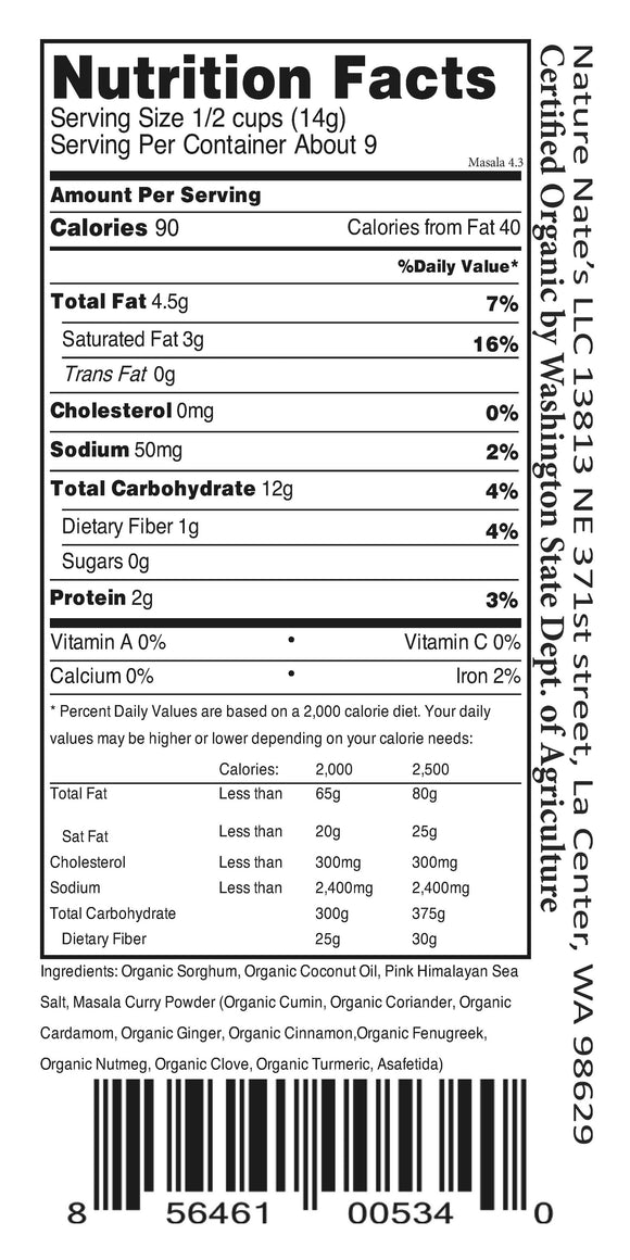 Popped Sorghum Masala 5 OZ