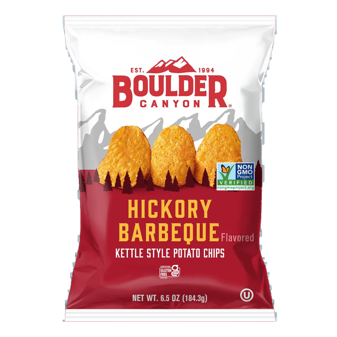 Thin Crispy Hickory Barbeque Chips - 6 OZ