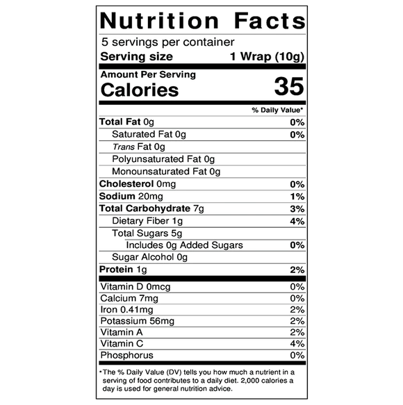 Pineapple Habanero - 5pk Sushi Wraps