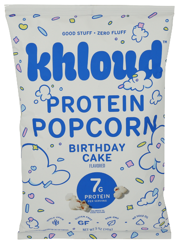 Khloud Birthday Cake Protein Popcorn - 5 OZ