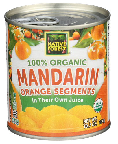 Organic Orange Mandarins - 10.75 OZ