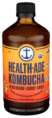 Organic Orange Carrot Ginger Kombucha - 16 FO