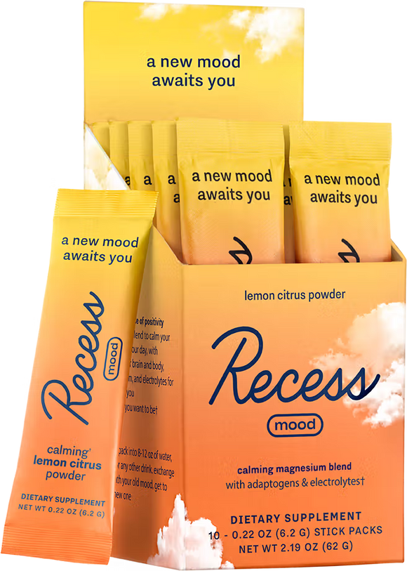 Lemon Citrus Mood Powder Stick Packs - 2.19 OZ