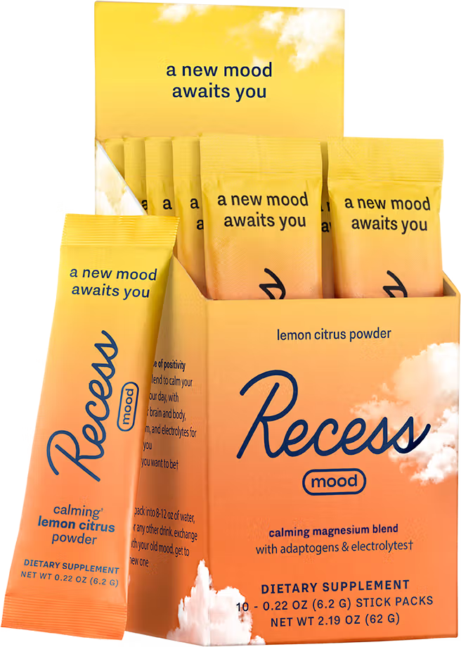 Lemon Citrus Mood Powder Stick Packs - 2.19 OZ