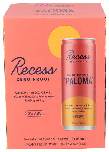 Recess Grapefruit “Paloma” Mocktail - 4 PK