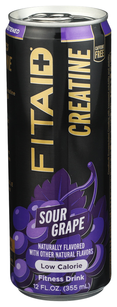 Lifeaid Sour Grape Creatine Drink - 12 FO