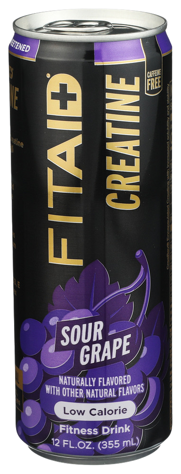 Lifeaid Sour Grape Creatine Drink - 12 FO