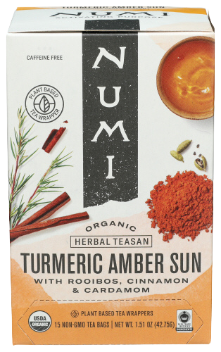 Organic Turmeric Amber Sun Tea - 12 BG