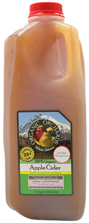 Organic Fresh Apple Cider - 1/2 GALLON-2