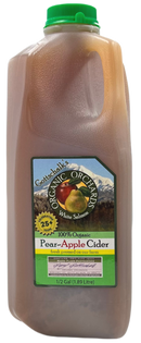 Organic Apple Pear Cider - 1/2 GALLON-2