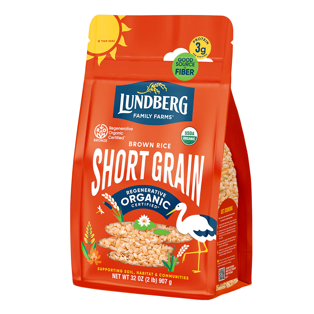 Organic Brown Short Grain Rice - 32 OZ