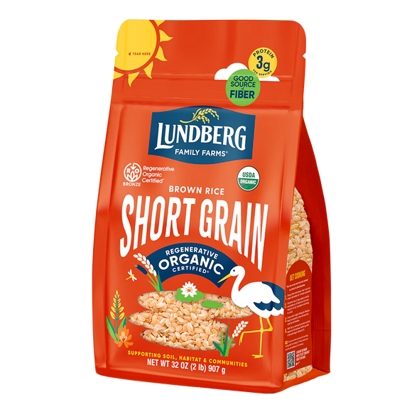 Organic Brown Short Grain Rice - 32 OZ