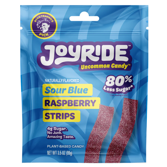 Joyride Sour Blue Raspberry Strips - 3.5 OZ