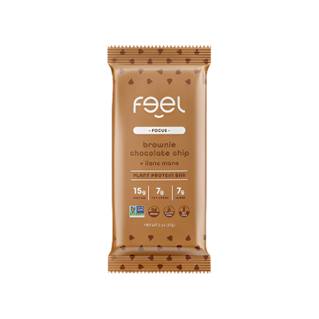 FEEL Brownie Chocolate Chip Bar - 2 OZ