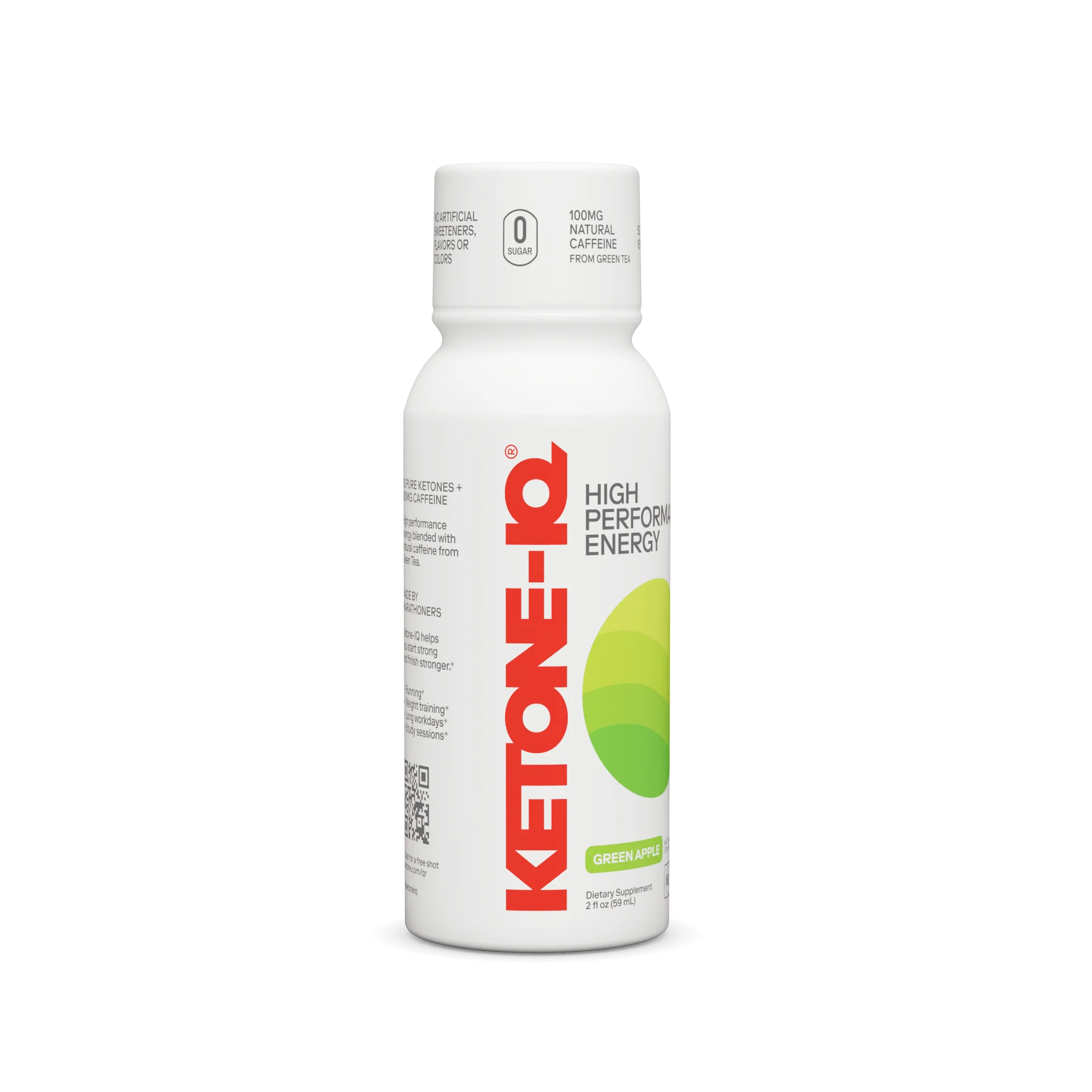 Ketone-IQ +Caffeine Green Apple Shot