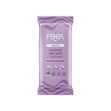 FEEL Caramel Sea Salt Bar - 2 OZ