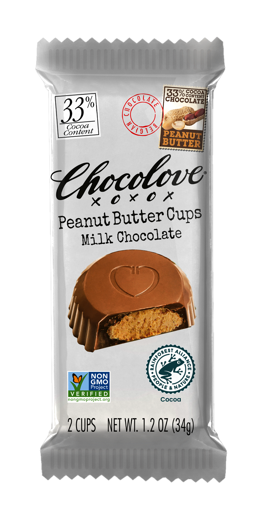 Milk Chocolate Peanut Butter Cups - 1.2 OZ