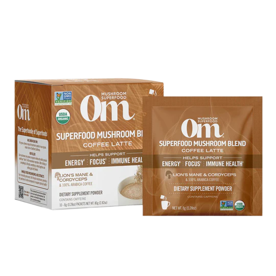 Organic Mushroom Coffee Latte - 10 Pkt