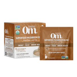 Om Mushroom Coffee Latte - 10 Pkt