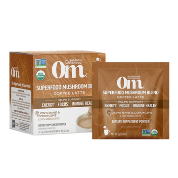 Om Mushroom Coffee Latte - 10 Pkt