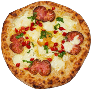 Juneau Natural Burrata Pimenta de Bico Pizza - FROZEN