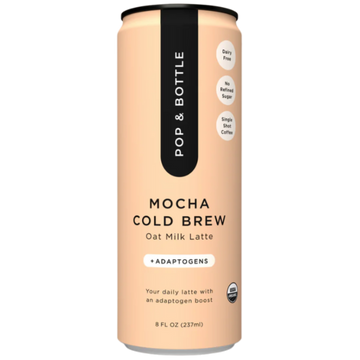 Organic Mocha Oat Milk Latte + Adaptogens - 8 FO
