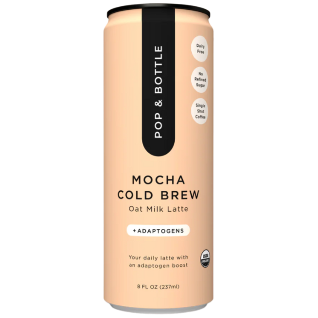 Organic Mocha Oat Milk Latte + Adaptogens - 8 FO