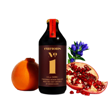 Curious No. 1 NONALCOHOLIC POMEGRANATE NEGRONI SBAGLIATO - 11.5 OZ
