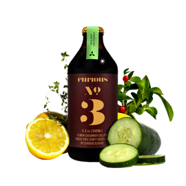 Curious No. 3 NONALCOHOLIC JUNIPER CUCUMBER COLLINS - 11.5 OZ