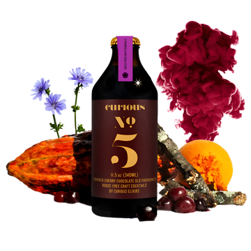 Curious No. 5 NONALCOHOLIC SMOKED CHOCOLATE CHERRY OLD FASHIONED - 11.5 OZ