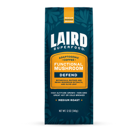 Laird DEFEND Functional Mushroom Medium Roast Coffee - 12 OZ