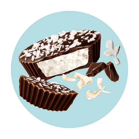 Organic Dark Chocolate Coconut Cups - 3.45 OZ
