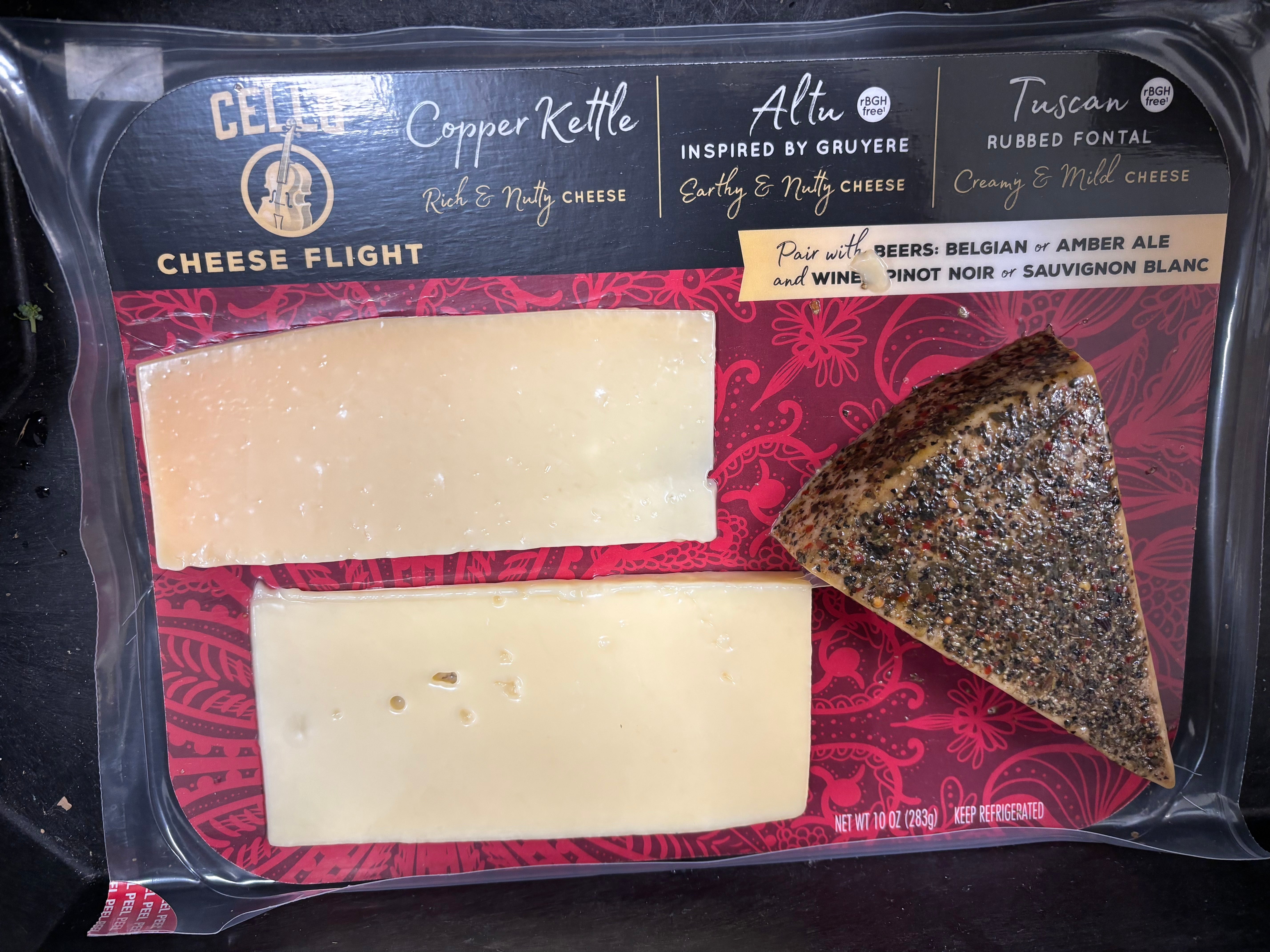 Cello Cheese Flight - 10 OZ